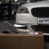 BMW 5 F10 Замена стекол передней оптики