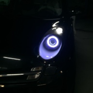Nissan Micra установка Bi-LED