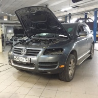 Touareg I замена линз