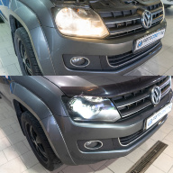 Установка BI-LED линз в фары Volkswagen Amarok
