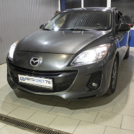 Замена штатных линз Mazda 3