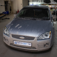 Ford Focus - установка линз (галоген)