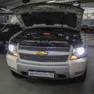 Улучшения света фар Chevrolet Tahoe