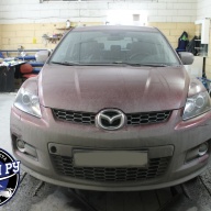 Mazda CX-7 замена линз в фарах