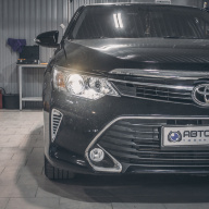 Toyota Camry VII (XV50) - замена линз в фарах с AFS на bi-led