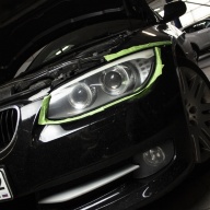 BMW 3 E92 Замена ламп в противотуманных фарах на ксеноновые Dixel