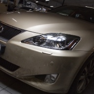 Lexus IS 250 Установка светодиодного модуля Hella 3R Bi Led
