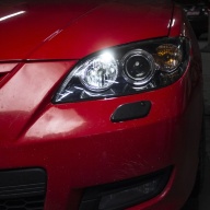 Mazda 3 Произвели замену старых линз на новые Hella 3R