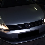 VW Jetta 6 установка линз фары