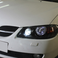 Almera N16 замена линз