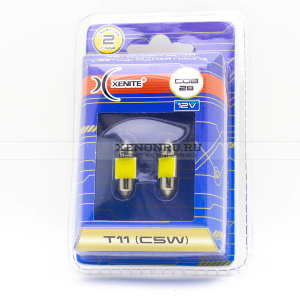 Светодиодные лампы C5W (T11) 28mm Xenite COB 1009582 