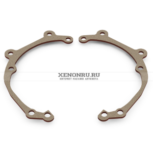 Переходные рамки для замены линз в фарах Toyota Land Cruiser Prado 150 (2009-2015) на Hella 3R, 5R 