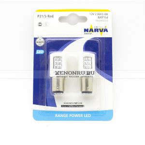 Лампы светодиодные P21W  NARVA 12V Range Power LED  180084000 
