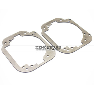 Переходная рамка Volkswagen Passat CC 2008-2015 г. в. под Hella 3R, Aozoom (комплект 2 шт)  