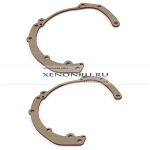 Переходные рамки Kia Sportage 3 (2010-2015) под Hella 3R, Aozoom (комплект 2шт)  Переходные рамки Kia Sportage 3 2010-2015. Модуль Hella 3R / Morimoto H1 3" 
